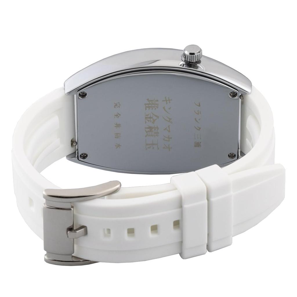 Frank Miura King Macau Gambling Watch FM12 Revival Dice Casino Limited Edition Men's (silver White)
