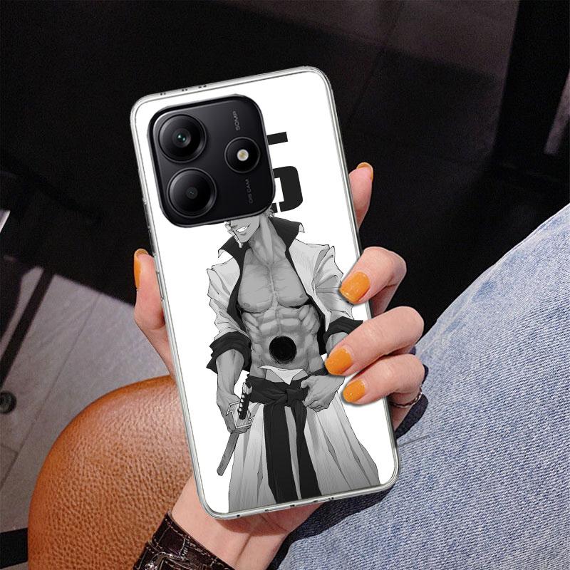 Grimmjow 6 Bleach Phone Case For Xiaomi Redmi Note 15 14 13 12S 12 11 Pro Plus 14S 11S 11E 10 10S 11T 5G Personalized Cover Redm
