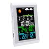 Weather Clock Wall Digital Display Garden Monitoring Indoor Outdoor Temperature Humidity Meter