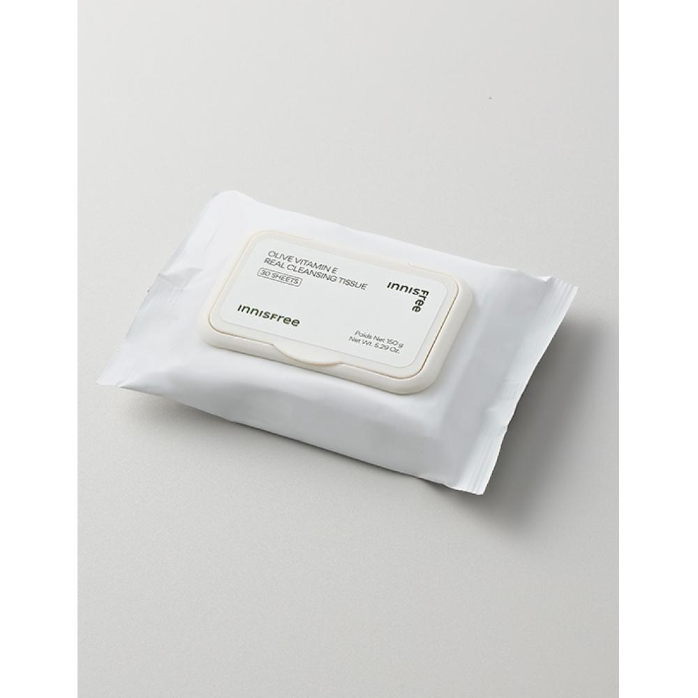 InnisfrEE OlivE Vitamin E rEal clEansing tissuE 30 shEEts