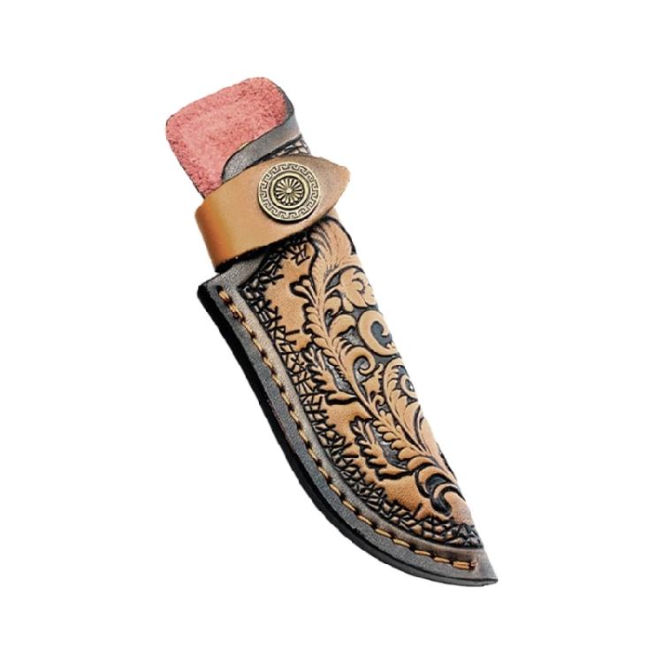 Fundas de Cuero para Cuchillos Fijos Cubierta para Cuchillo de Caza Gruesa Equipo para Amantes del Aire Libre