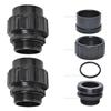 Pool System Connector 2PC Pipe Connector Easy Installation Hard-wearing Material Robust Construction Connector For Sand Pump