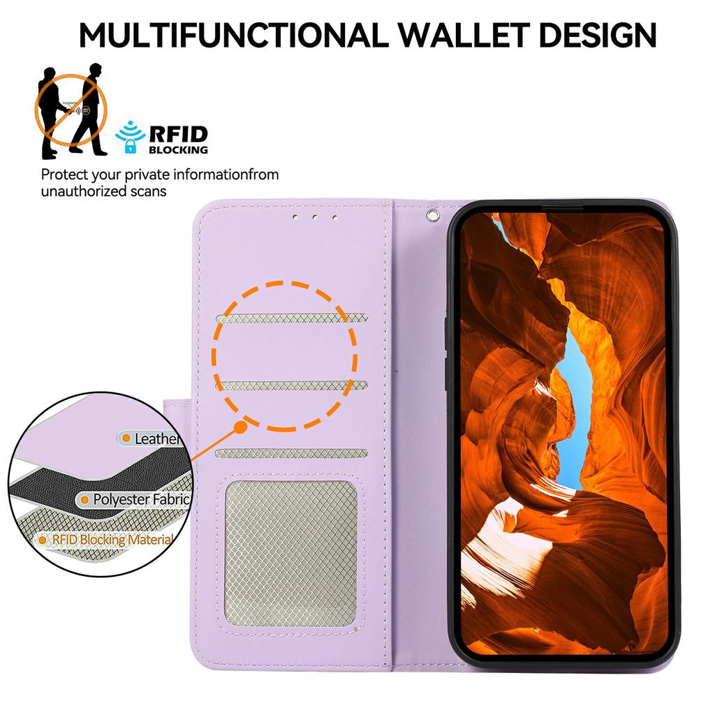 For Oppo A6x 4G/A6x 5G Case with Slide Camera Lid PC + TPU Kickstand Phone Cover