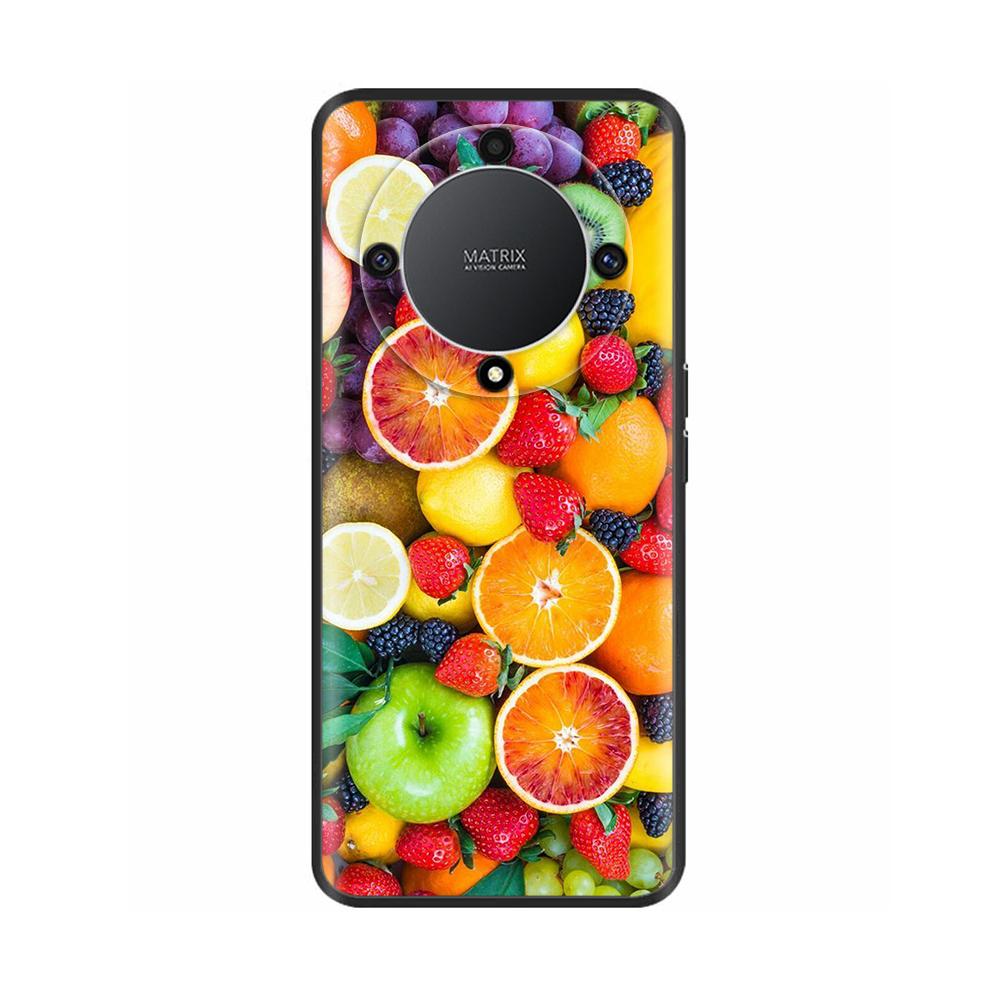 For Honor Magic6 Lite Case Honor Magic 6 5 4 Lite X9B Cover Funda TPU Soft Black Silicone Phone Cover Honor Magic 6 Lite 5G Case