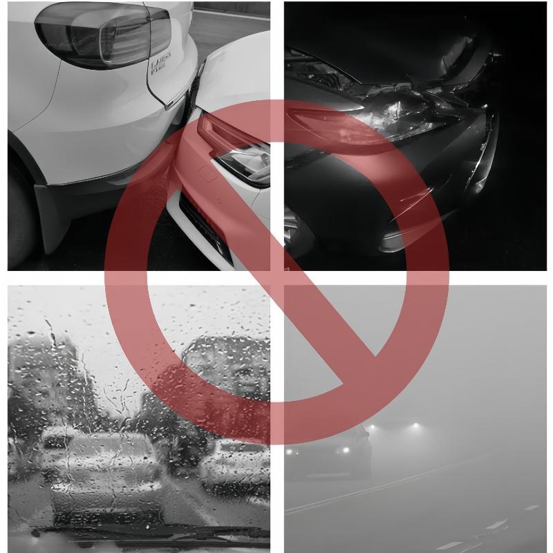 Yellow Flashing Light Touch Auto Solar Charging Car Night Safety Strong Magnetic Base Car Warning Lamp Anti-Collision Tail Light