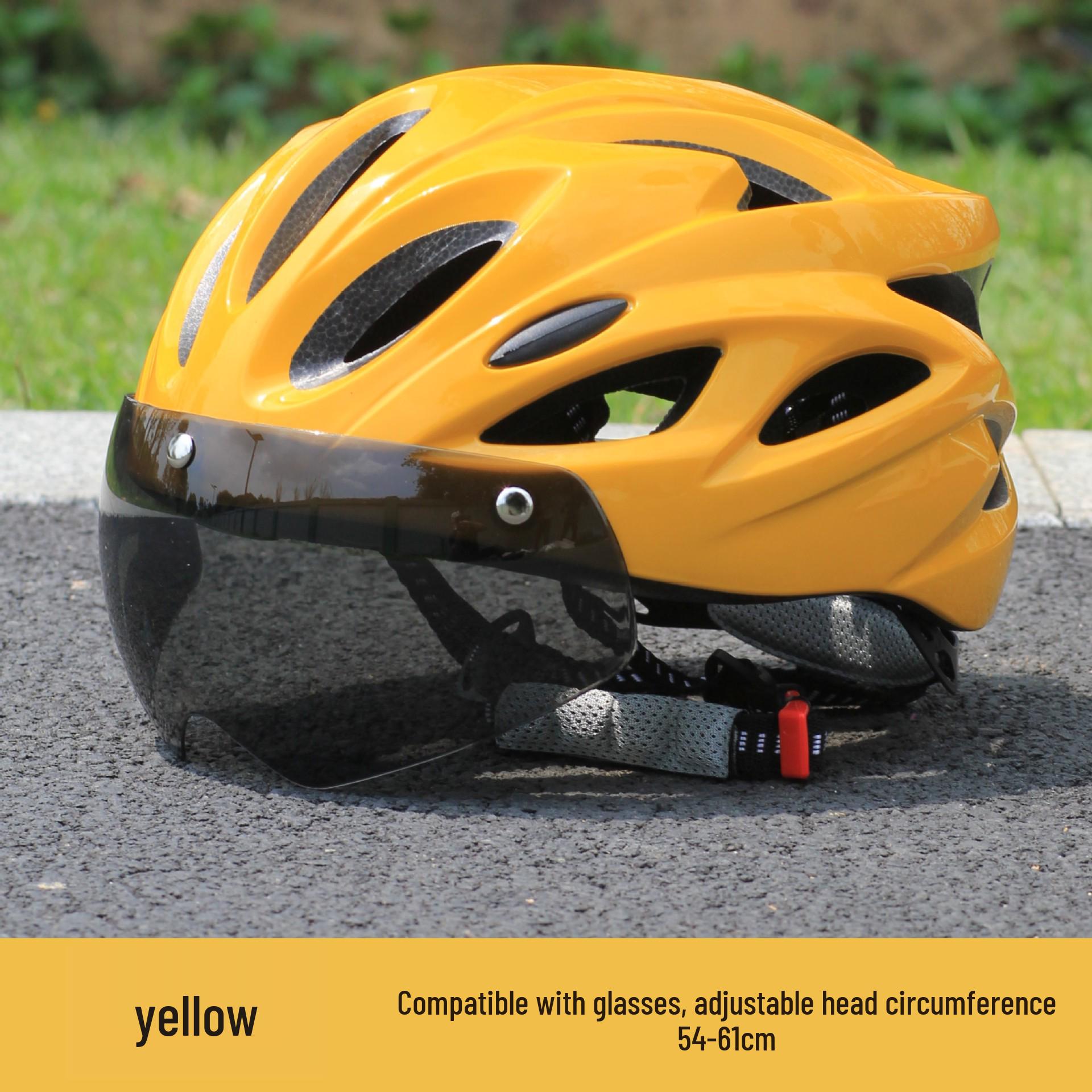 

Унисекс шлем для горного велосипеда с очками One Size