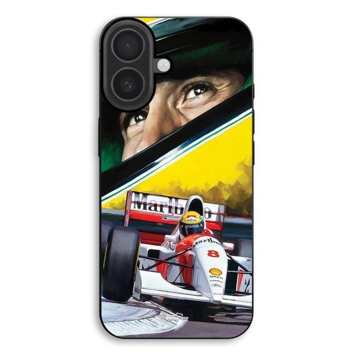 Coque Pour iPhone 17 F1 Ayrton Senna Mclaren Legend Formule 1