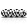 For Volkswagen 4Pc 56mm  Car Wheel Center Hub Caps Badge Sticker Accessories For VW Volkswagen Golf Polo Passat Touran Jetta Accessory EO1