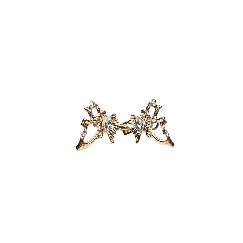 Butterfly Waist Buckle Fashionable And Simple Waist Accessories Detachable Non Stitching Button Adjustabkle Waist Clips 1/2/3pcs one size