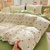 Class A Double-Layer Gauze, Cotton, Pure Cotton, Fresh Floral Bedding, Bed Hat, Quilt Cover, Dormitory Students