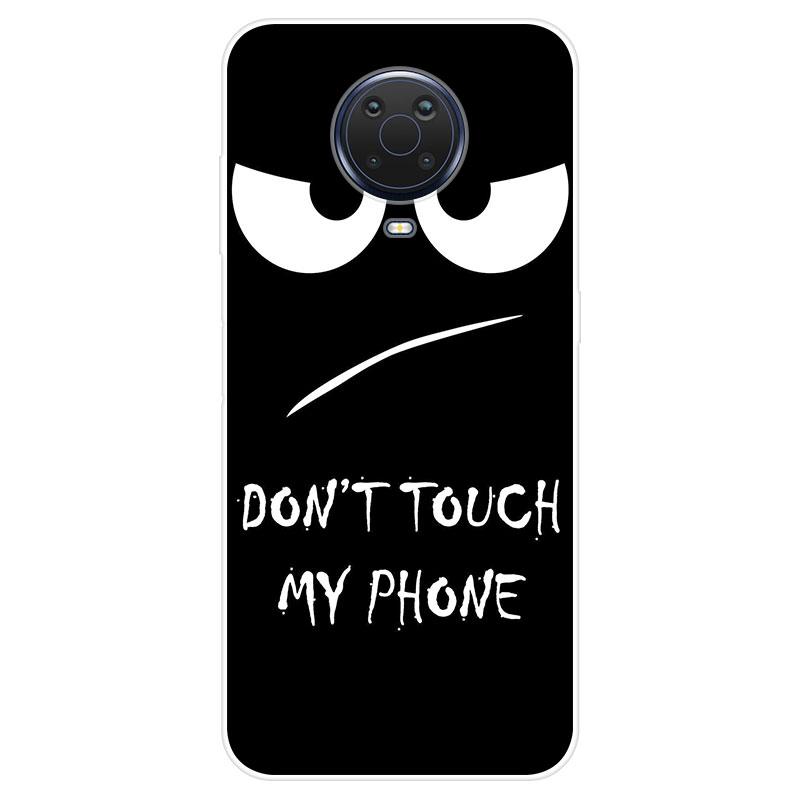 Cover SEAHAI Per Nokia G20/G10 Con Motivo Fiori Di Ciliegio, Silicone TPU Trasparente Colorato