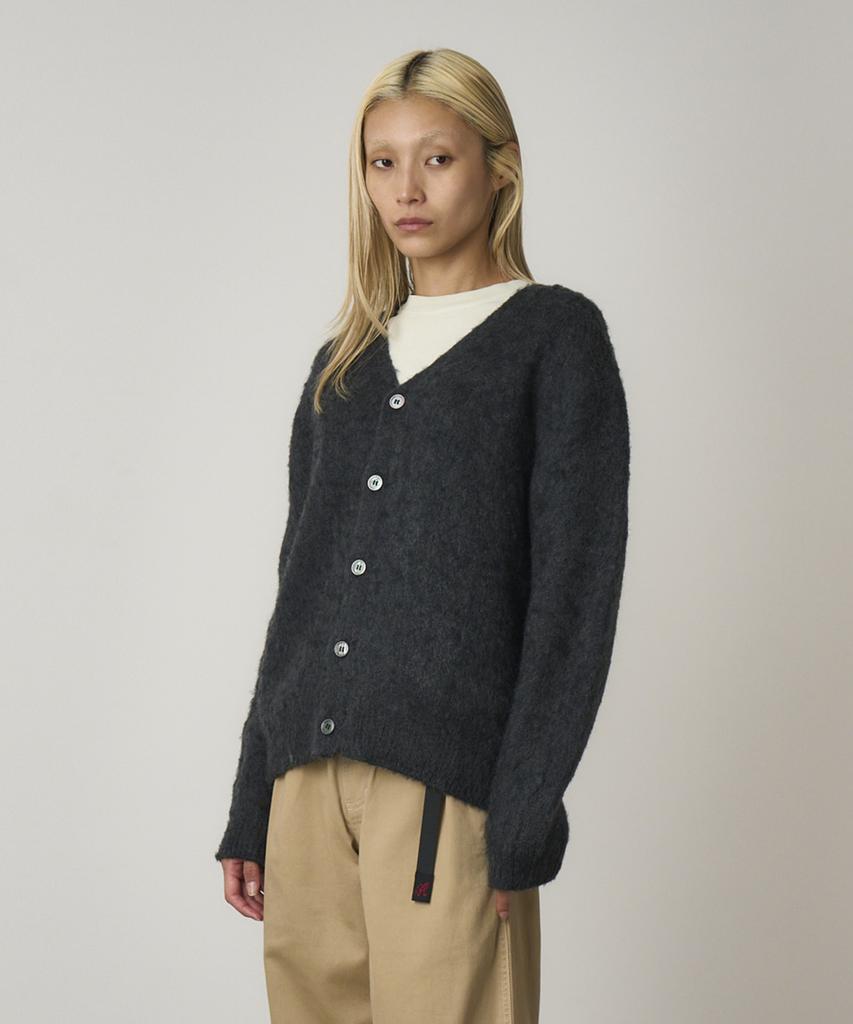 Gramicci Mohair Cardigan Charcoal