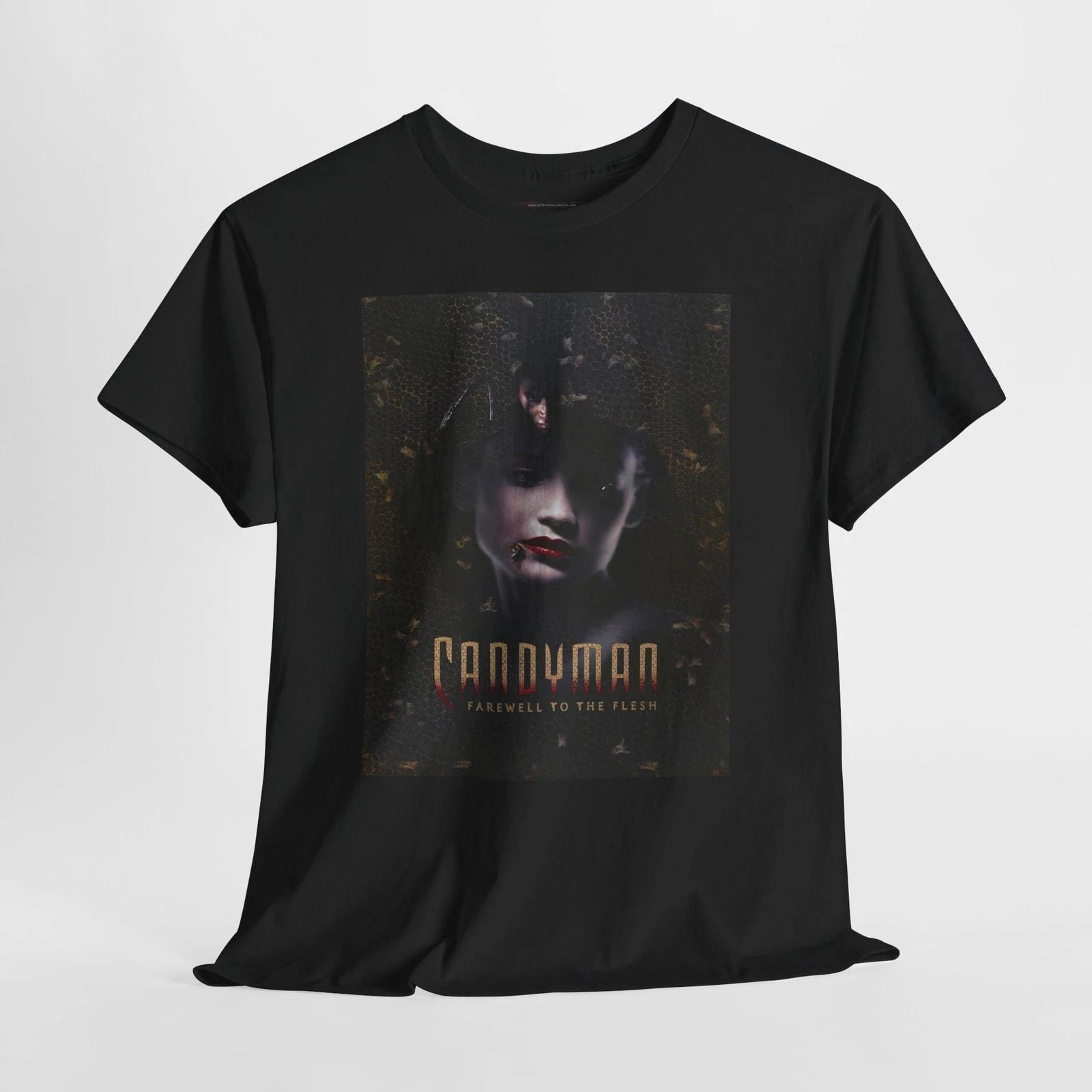 Candyman Farewell to Flesh 1995 Retro Movie Poster Horror Unisex Graphic T-Shirt 3XL