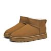 Snow boots winter new outdoor sports velvet warm fur integrated cold waterproof bread cotton shoes