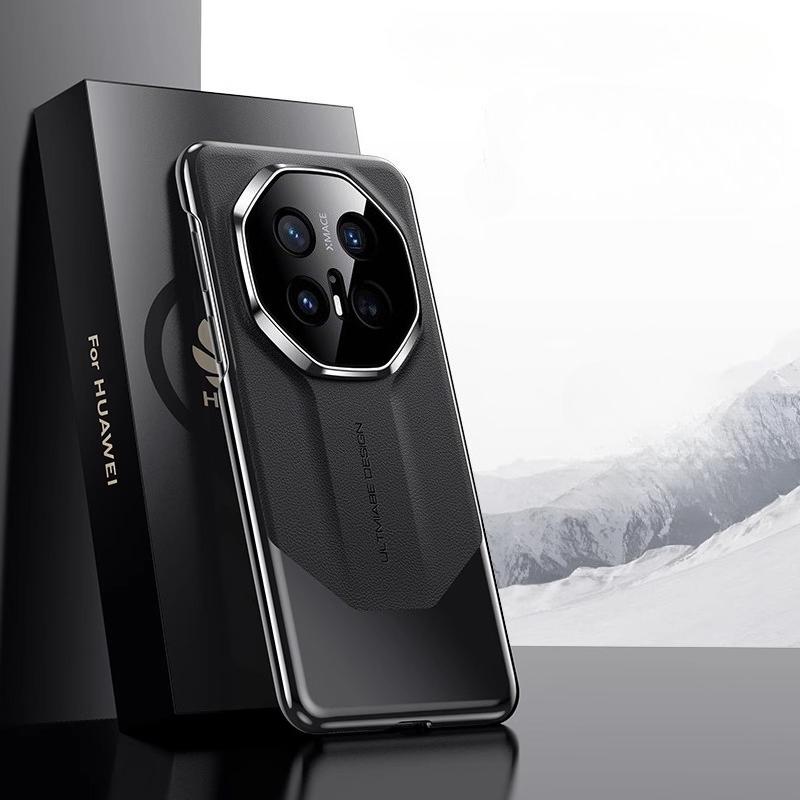 

Кожаный противоударный чехол для телефона Huawei Mate 70 Pro Plus 70 RS Матовый комбинированный гальванизированный жесткий чехол для Huawei Mate 60 50 40 30 Pro Huawei Mate 60 RS Ultimate чёрный
