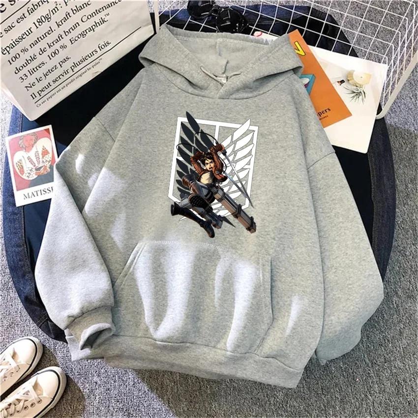 2025 Anime Attack On Titan Mens Hoodie Hoodies Men Pullover Harajuku Shingeki No Kyojin Hoody Sweatshirt Clothes Streetwear