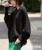 antiqua Dolman Knit Long One Size Black Women's Top, Sleeve, PYA-00018, 05,