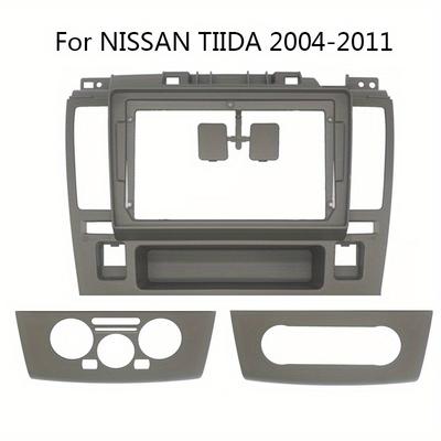 9 Inch Auto Fascia for Nissan Tiida 2004-2011 Dash Panel Mounting Kits Car Radio GPS Stereo Fascias Frame