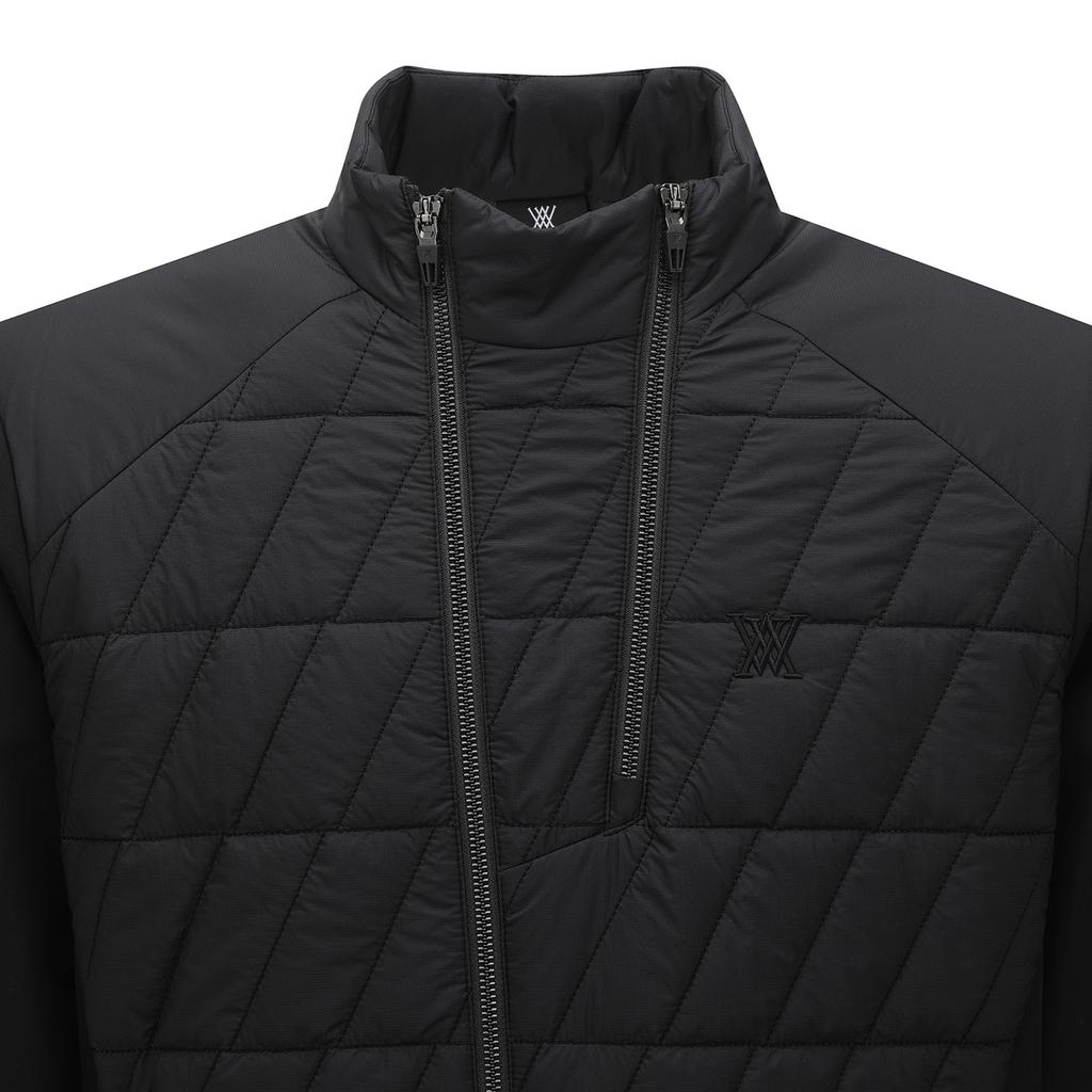 Anew Golf Men Wi Hybrid Padded Jacket_Bk
