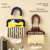 Cute Hanging Tissue Bag Waterproof Wall Mounted Napkin Storage Holder For Home Bathroom