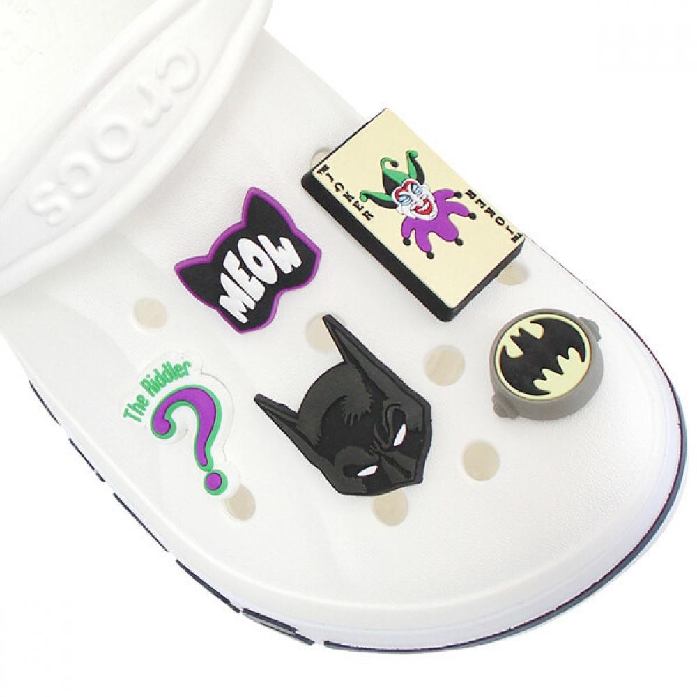 

Crocs Batman Gibitz Набор из 5 предметов Аксессуары для обуви 10011809 10011809/MISC