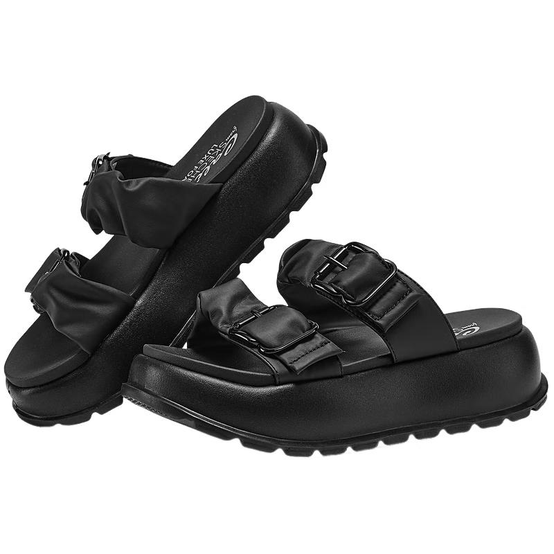 Skechers Women s Platform Slide Sandals 120040 US 6.5