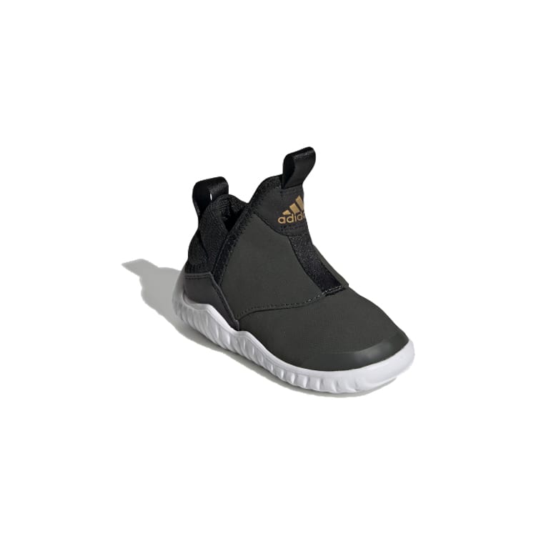 Adidas Rapidazen I Slip Resistant Cushioning, Wear Resistant Low top Running Shoes Black Infant And Toddler EE8117