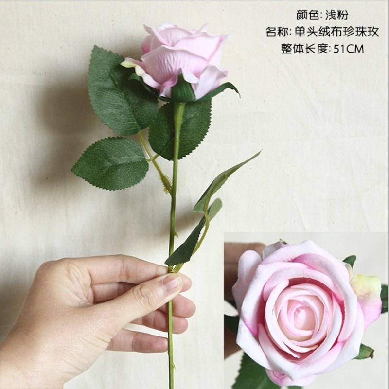 Artificial Flowers Silk Roses Festival Home Vase Decor Wedding Bridal Bouquet Outdoor Garden Bonsai Arch Holiday Party Diy Gifts