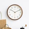Clock Solid Wood Wall Clock Living Room 2025 New Home Simple Wall Watch Silent Clock Wall Quartz Clock