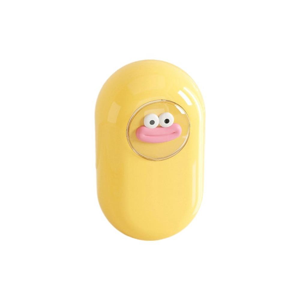 

Oval Soap Box Plastic Soap Storage Tray Cute Soap Dish Outdoor жёлтый