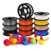 PETG Filament 1.75mm 3D Printer Filament 1kg(2.2lbs) Higher Toughness 3D Printing Filament Compatible with Most of FDM
