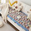 Cream Style Sofa Cushion Non-Slip Four Seasons Universal Thickened Cotton Sofa Cover Cloth Internet Celebrity Window Sill Cushion