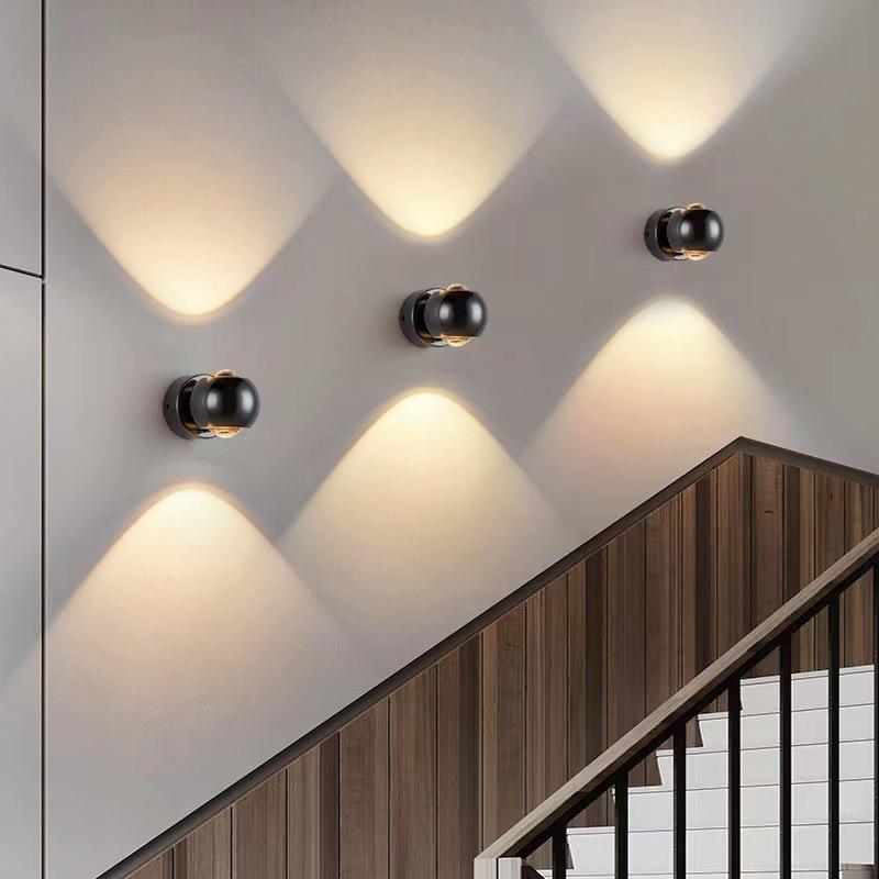 Rotatable Modern Minimalist Wall Lamp for Bedside, Entrance, Hallway, or Staircase