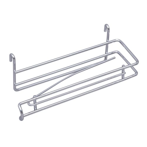 IRIS OHYAMA Metal Rack Kitchen Paper Holder with Hooks MR-24PH