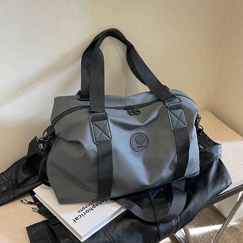 Bolsa de Equipaje Portátil para Viajes de Mujer, Bolso Crossbody de Gran Capacidad para Deportes y Fitness Estilo Coreano, Bolsa de Viaje