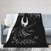 Hollow Knight Silksong Dark Fantasy Samtdecke Modische Decken Gothic für Zuhause Gestrickte Mode-Decke Auto Super Weich Multifunktion