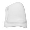 Bath Pillow High Elastic Soft Relaxing Portable Bathtub Pillow for Arc Round Oval Tubs White Length 31cm Width 20cm