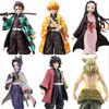Anime Demon Slayer Kimetsu no Yaiba Figurka 15cm Nezuko Tanjirou Mitsuri Shinobu Zenitsu Kyoujurou Model Figurki Akcji Zabawka Prezenty