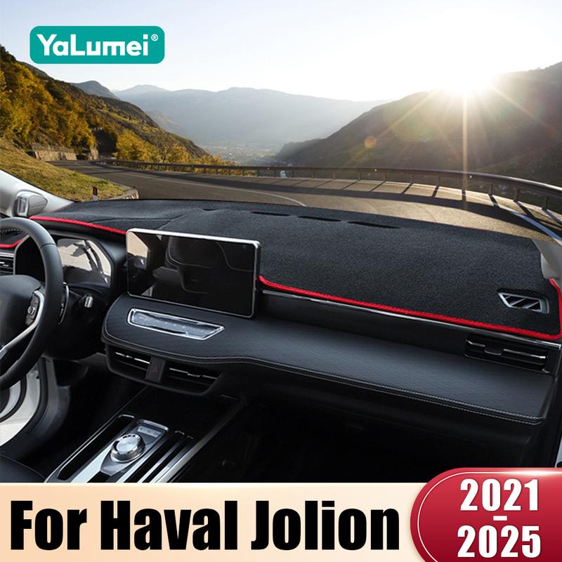 For Haval Jolion 2024 2025 Car Dashboard Mat Sun Shade trument Desk Anti-UV Non-Slip Cover Accessories