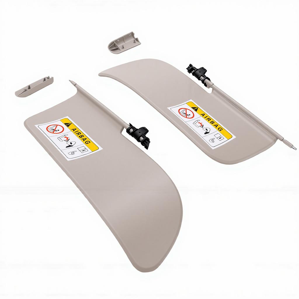 Sun Visor Sunshade Kit Replacement for Citroen C3 II 2009 2016 1613251480 Car Inside Sun Visor Glare Guard