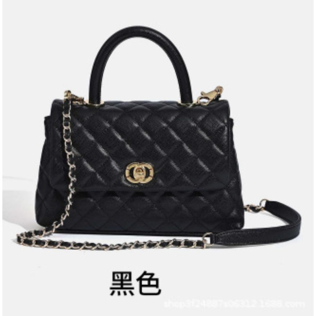 Retro-Tasche Damen neue kleine duftende Wind-Diamant-Tasche große Kapazität Handtasche trendige Damen-Tasche Mode Schulter-Umhängetasche