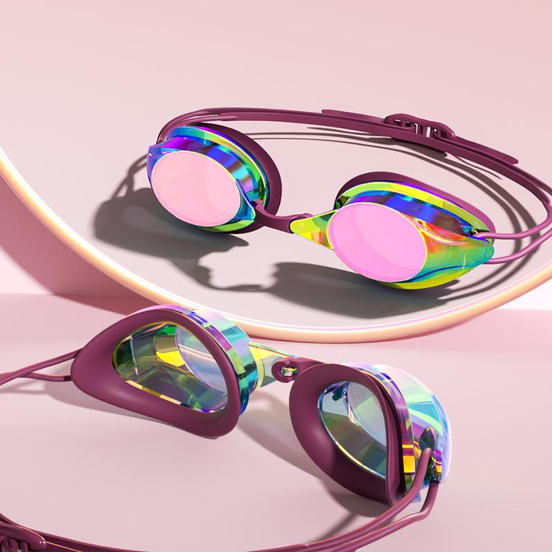 Swim Goggles, Swimming Goggles Anti Fog Uv Protection No Leaking For Adult, Men, Women, Youth