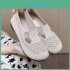 Slipon Casual Flats Knitted Womens Breathable Summer Walking Shoes Lightweight Loafers Comfortable Dress Flat Shoes Round Toe Ballet Shoes For Women