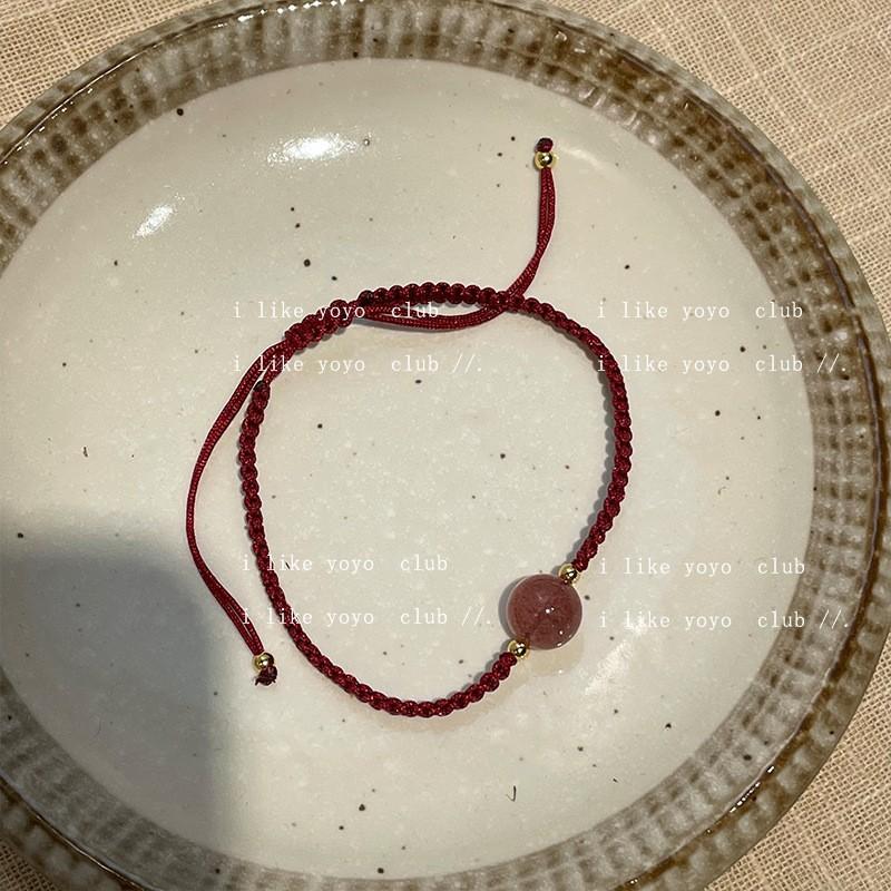 Bohemian Color Ethnic Style Hand-Woven Beaded Bracelet French Holiday Style Adjustable Bracelet Summer