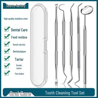 Cross-Border Tartar Remover: Dentist Oral Mirror & Plaque Cleaning Tool for Home Dental Care