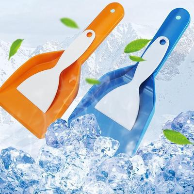 Household Refrigerator Ice Remover: Plastic Scraper for Freezer Defrosting & Kitchen Cleaning