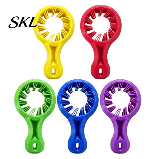 Portable Bottle Lid Gripper Multifunctional Opener, with Anti-Slip Grip, Labor-Saving Cap Space Saving Kitchen Gadget Wrench, Multi-tooth Jar