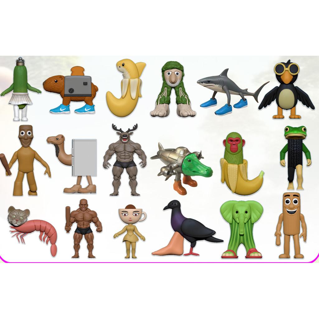 TungTungTungSahur TralaleroTralala Nightmare Stickman Sahur Figure AI-Designed Collectible