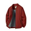 Spring and Autumn Men's Jacket Casual Soft Non-scalding Anti-Wrinkle Solid Color Stand Collar Jacket