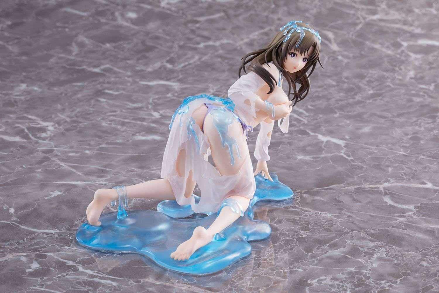 

Aniplex Do you like your Her normal attacks are area attacks and she attacks Daisuki Mamako Slime Damage Scale Figure mom twice Ver. 1/7